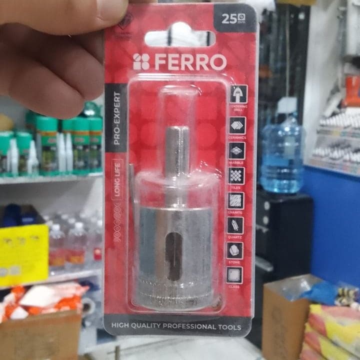 Алмазное копьевидное сверло FERRO 4