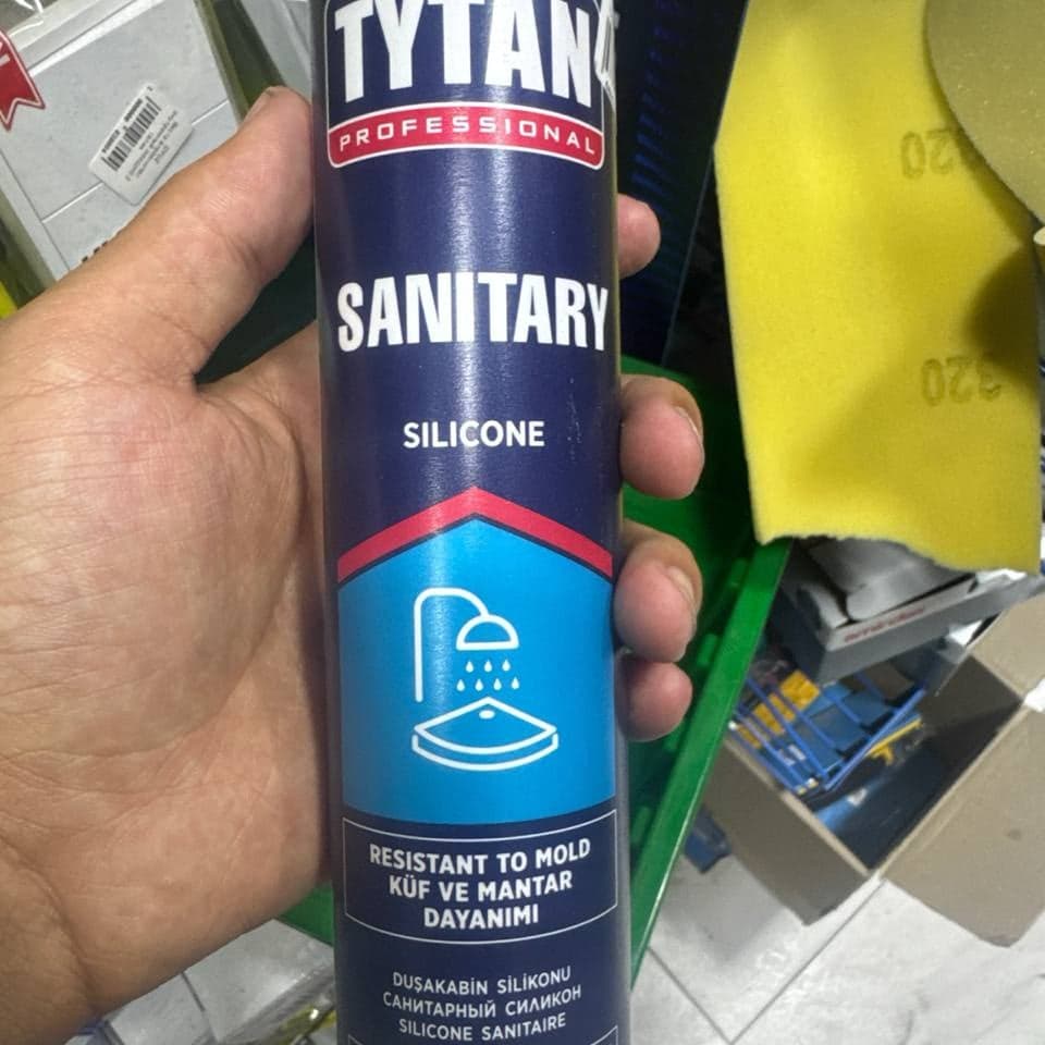 Санитарный силиконовый герметик TYTAN