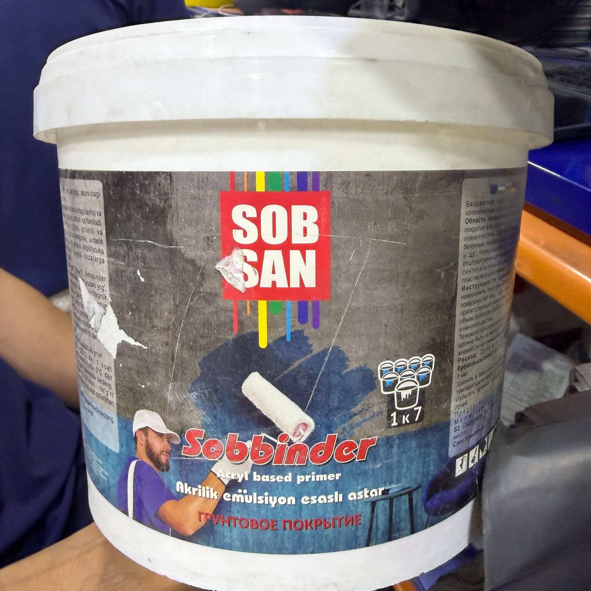 SOBSAN SOBBINDER акрил грунтовка