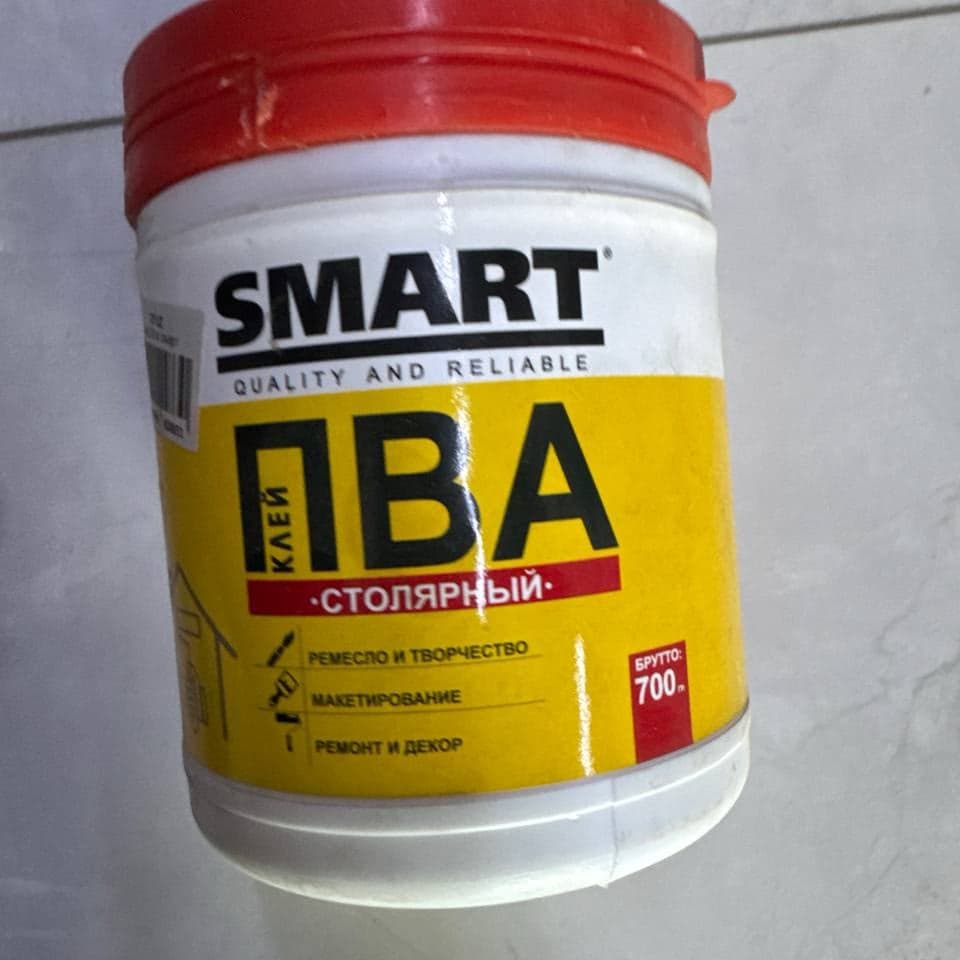 Клей ПВА SMART, 0,8 кг