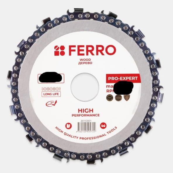 FERRO zanjirli yog‘och kesish diski