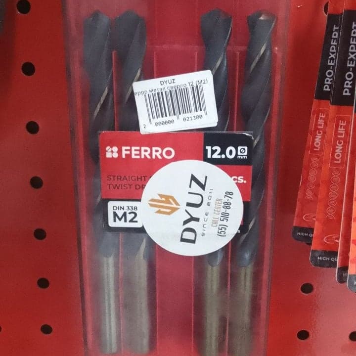 Сверло по металлу FERRO 2