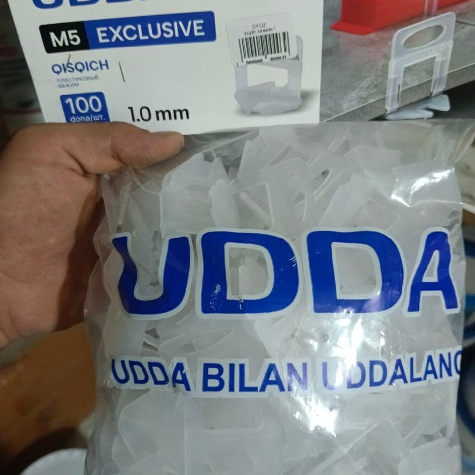 UDDA плитка учун қисқич
