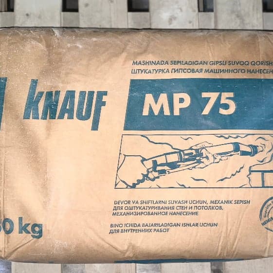 KNAUF MP 75 gipsli suvoq, 30 kg