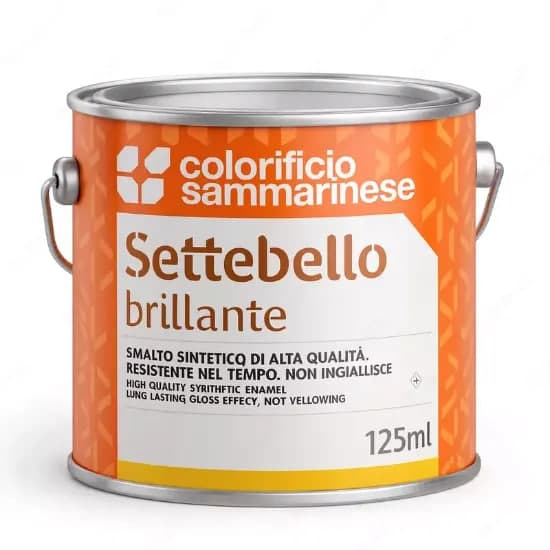 SETTEBELLO Brillante oltin rangli bo‘yoq, 125 ml