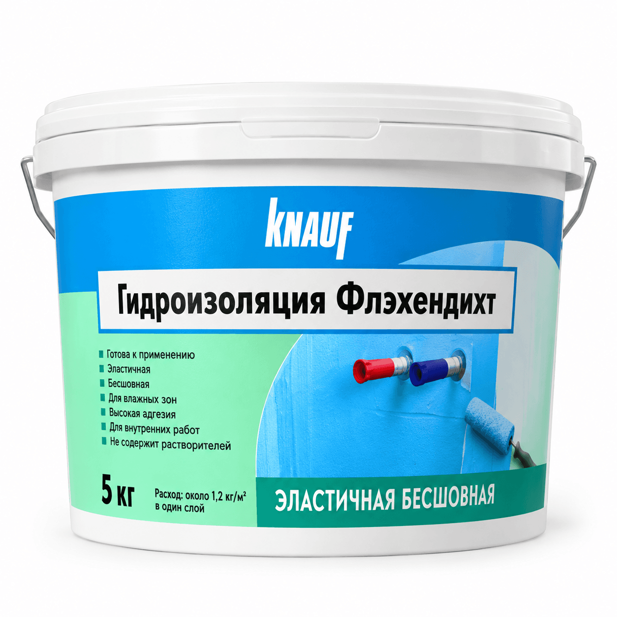KNAUF Flächendicht гидроизоляцияси, 5 кг