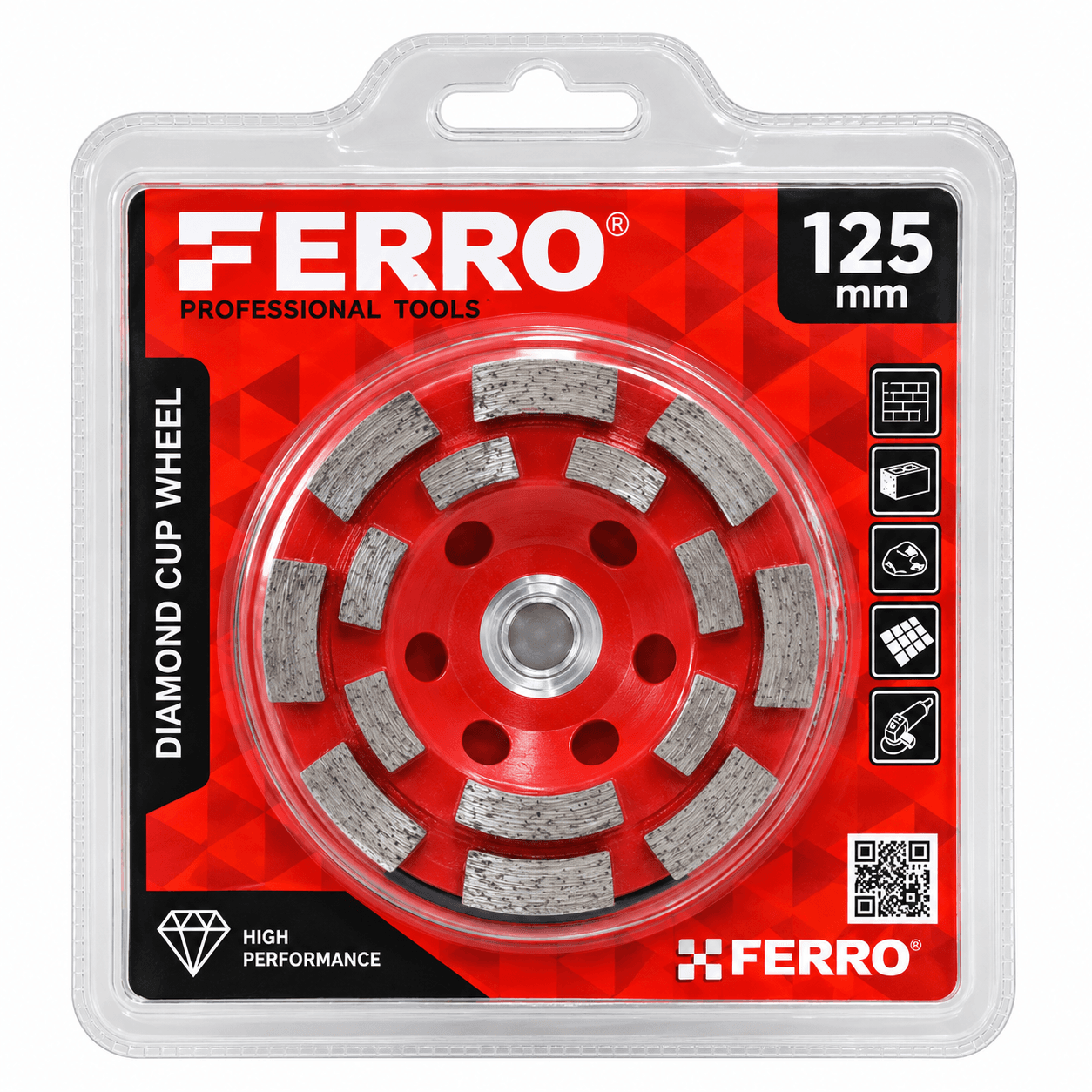 Алмазная чашка FERRO