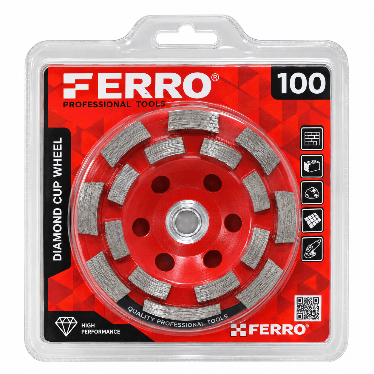Алмазная чашка FERRO 2