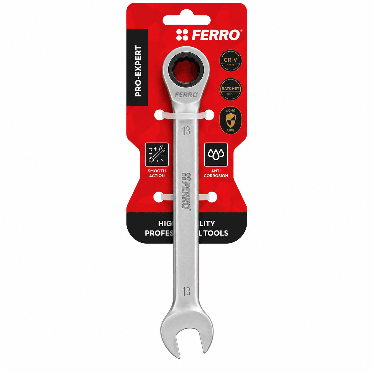 Разводной ключ FERRO
