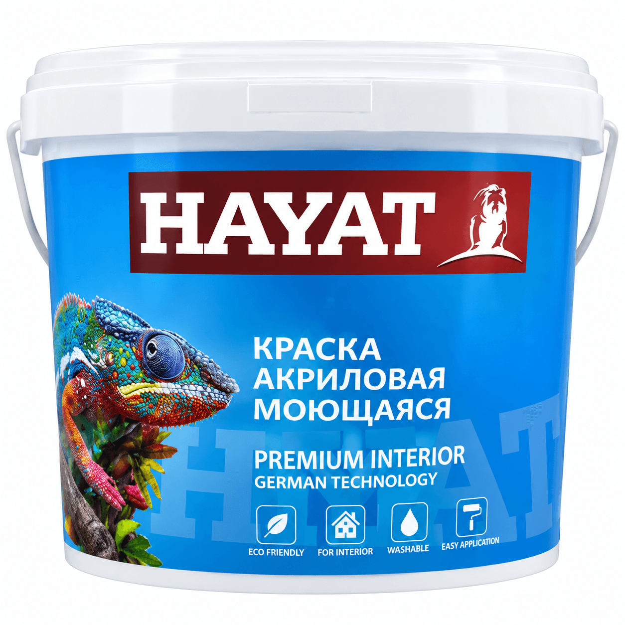 Моющаяся эмульсионная краска HAYOT 3