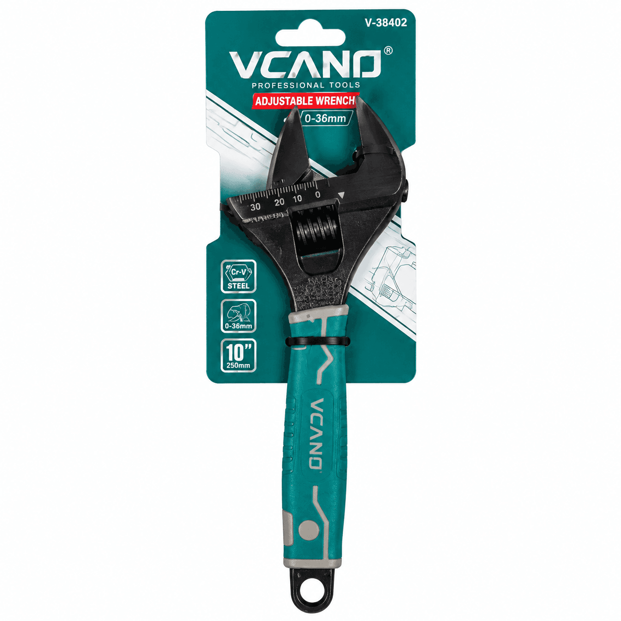 Разводной ключ VIKANO