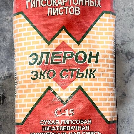 Смесь для заделки стыков ELERON ECO STYK C-15, 20 кг