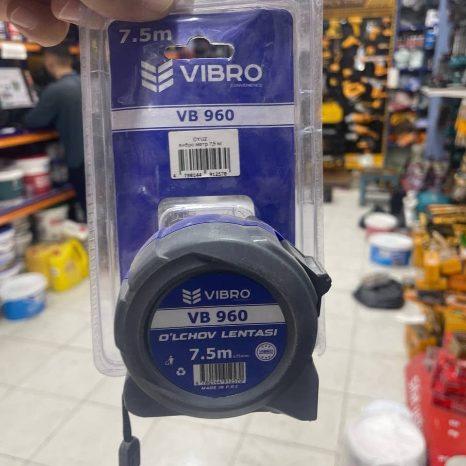 VIBRO рулетка 7,5 м